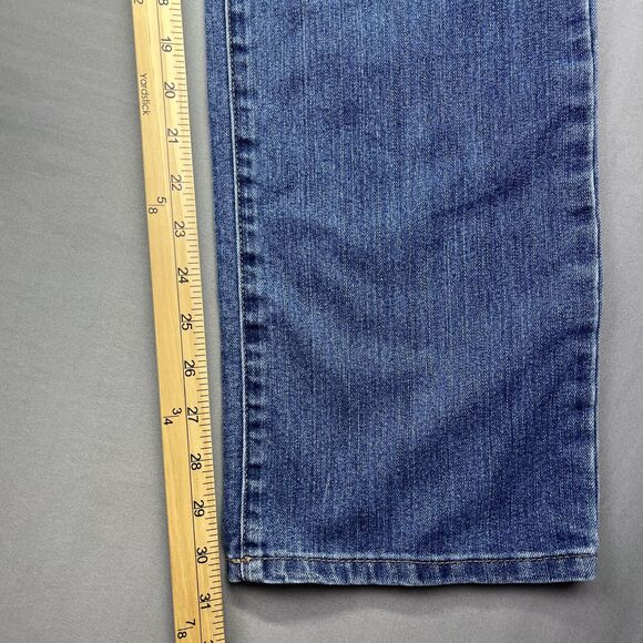 Christopher & Banks Jeans Straight Leg Classic Fit Denim Medium Wash Womens 28.5 - Picture 10 of 16